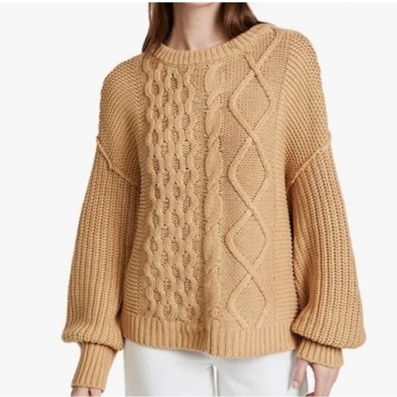 Free people knit oversized sweater - Picture 2 of 3